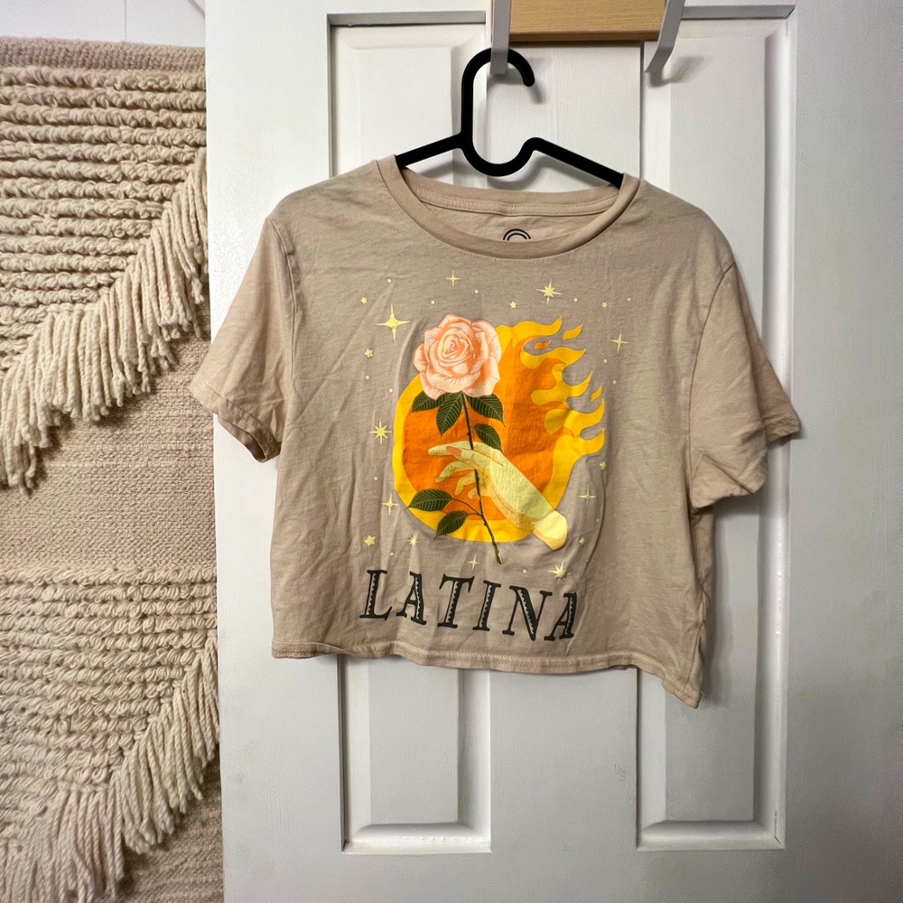 Latina Flower T Shirt